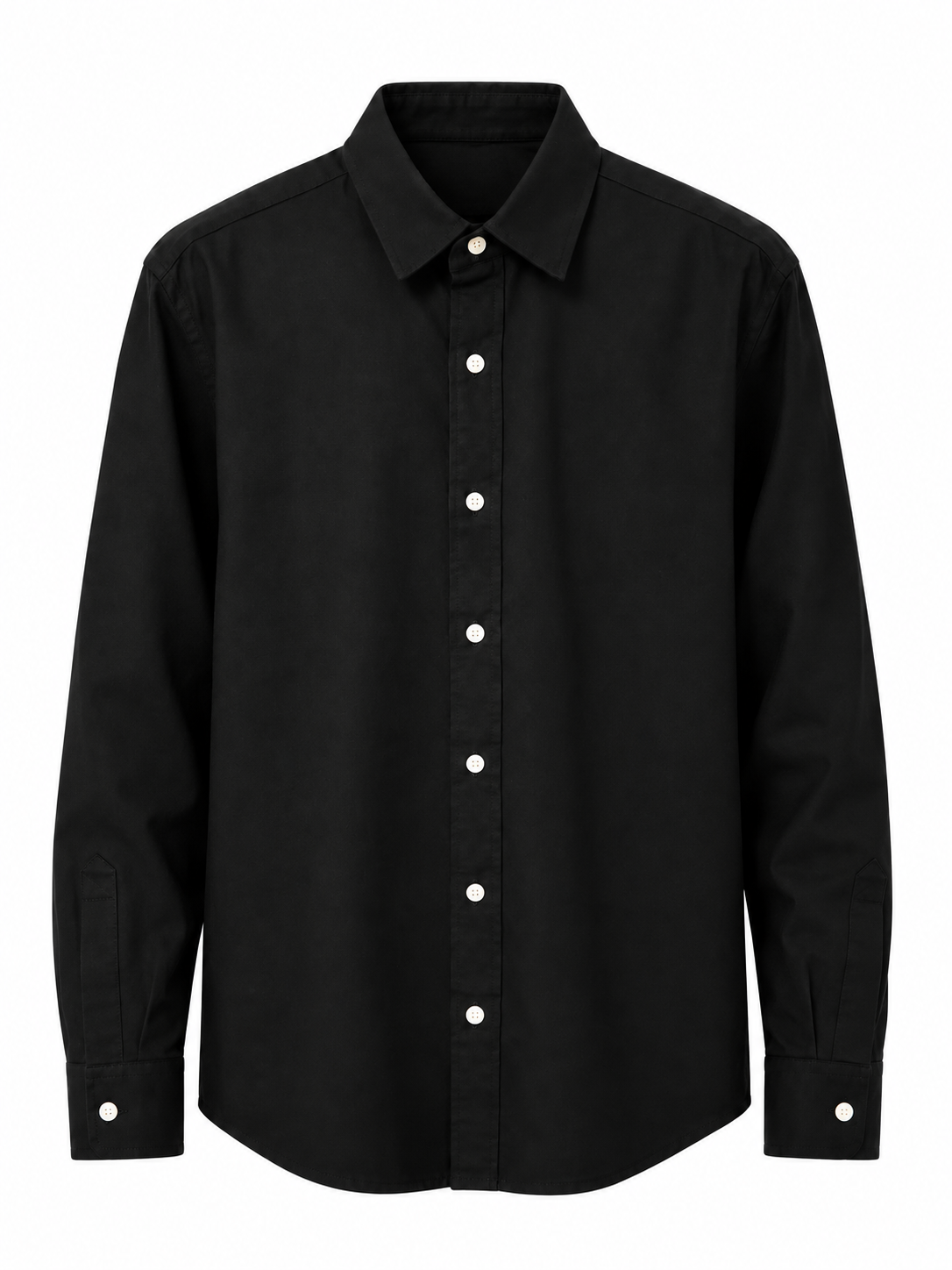 Classic Black Full-Sleeve Shirt
