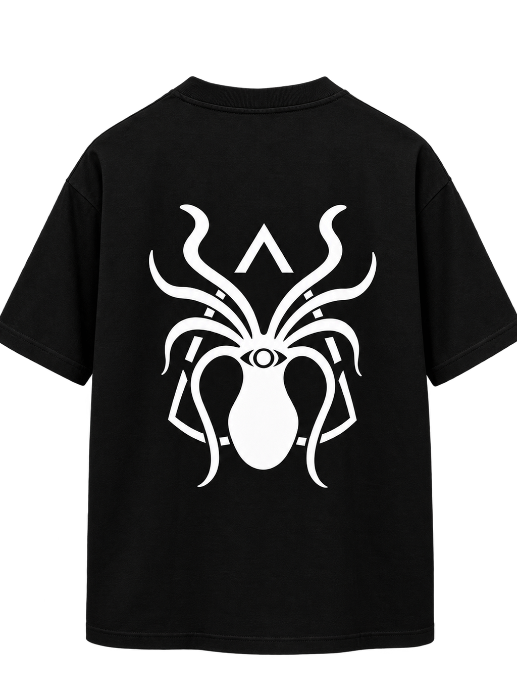 Dallazzo Black Oversized T-Shirt – Premium Cotton Streetwear