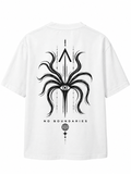 White Oversized T-Shirt – Minimal Logo Streetwear