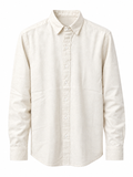 Off-White Textured Casual Shirt